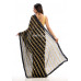 All Over Sequin Stripes Work Design Georgette Silk Saree (KR1732)