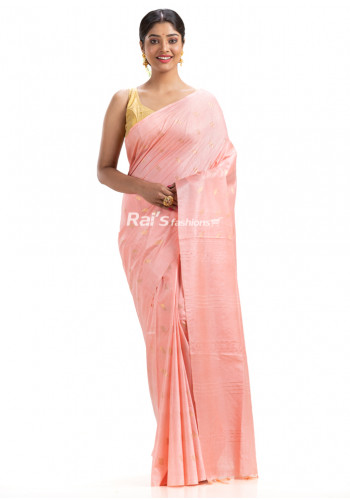 All Over Golden Butta Weaving Soft Silk Saree With Sequence Work Pallu (KR1757)