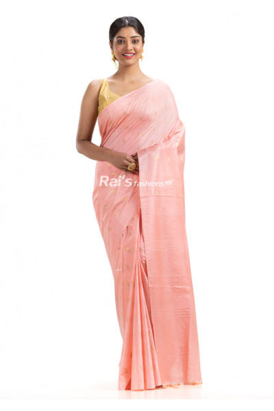 All Over Golden Butta Weaving Soft Silk Saree With Sequence Work Pallu (KR1757)