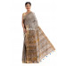 All Over Laheria Worked Dupion Silk Cotton Saree With Madhubani Printed Pallu (KR1765)