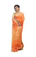 Premium Quality Pure Katan Silk Saree With Fine Traditional Banarasi Weaving Butta By Golden Zari (KR2151)