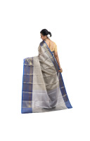 Soft Silk Saree With All Over Traditional Kanjivaram Weaving Work And Contrast Color Dye Border And Pallu (KR2142)