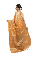 Premium Quality Pure Munga Silk Saree With Traditional Banarasi Weaving Work All Over (KR2138)