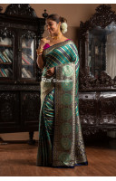 All Over Fine Self Weaving Silk Saree (KR2002)