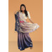 Pure Handloom Handspun Matka Silk With Fine Handweaving Box Pattern Design Saree  (KR638)