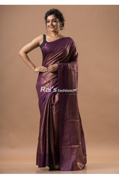 All Over Banarasi Worked Soft Silk Saree (RAID15)