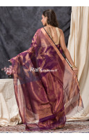 Traditional Jamdani Work Design Muslin Silk Saree (KR1387)
