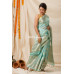 All Over Banarasi Butta Weaving Silk Linen Saree (KR1152)