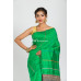 Pure Matka Silk Saree With Manipuri Weaving Pattern Heavy Worked Pallu And All Over Fine Weaving Stripes Design (RAI268)