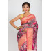 Premium Quality Silk Linen Saree With Digital Print All Over And Zari Weaving Border (RAI271)