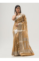 Multicolor Banarasi Butta Worked Georgette Silk Saree (KR1636)
