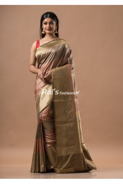 Pure Katan Silk Saree With Banarsai Butta Work (KR1648)