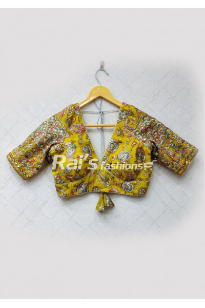 Georgette With Heavy Embroidery Designer Blouse (RAI2001)