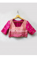 Silk Material With Heavy Embroidery Designer Blouse (RAI3898)