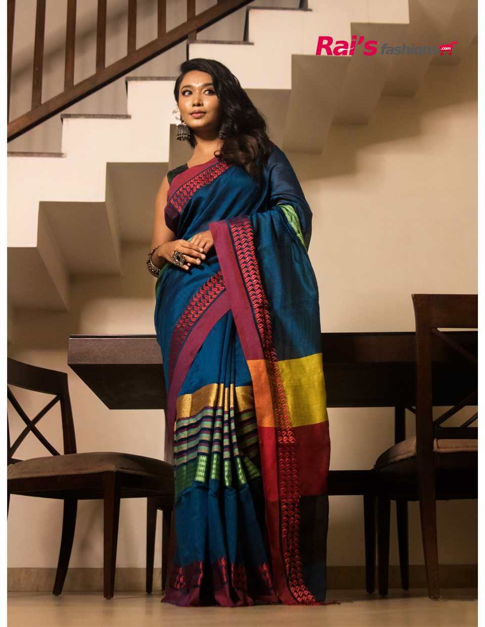 Handloom Khadi Cotton Silk Saree With Outstanding Fine Weaving Work All Over (RAI202921)