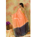 Handloom Semi Kathan Silk Saree With Self Weaving All Over Base And Contrast Color Pallu (KR271)