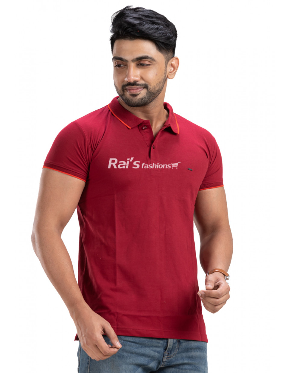 Solid Collar Neck Polo T-shirt (NS66) Solid Collar Neck Polo T-shirt (NS66)