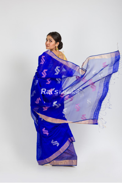 Premium Quality Matka Silk Saree With Handweaving Smart Butta Work All Over And Pure Reshom Silk Pallu (RAI315)