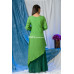 Premium Quality Rayon Cotton Fabric Long Pattern One Piece Dress (RAI436)