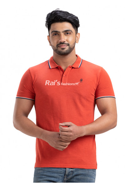 Solid Collar Neck Polo T-shirt (NS49)