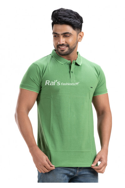 Solid Collar Neck Polo T-shirt (NS50)