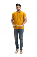 Solid Collar Neck Polo T-shirt (NS53)