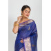 Pure Handloom Tussar Silk Benarasi Work Saree (RAI341)