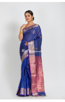 Pure Handloom Tussar Silk Benarasi Work Saree (RAI341)
