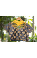 Golden Butta Weaving Choker Neck Designer Blouse (KRBL758) Golden Butta Weaving Choker Neck Designer Blouse (KRBL758)