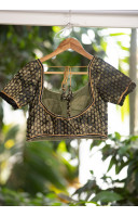 All Over Butta Weaving Silk Brocade Designer Blouse (KRBL1173)
