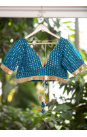 All Over Butta Weaving Organza Designer Blouse (KRBL1016) All Over Butta Weaving Organza Designer Blouse (KRBL1016)