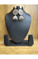 Silver Oxydize Heavy Earrings (RAI10092) Silver Oxydize Heavy Earrings (RAI10092)