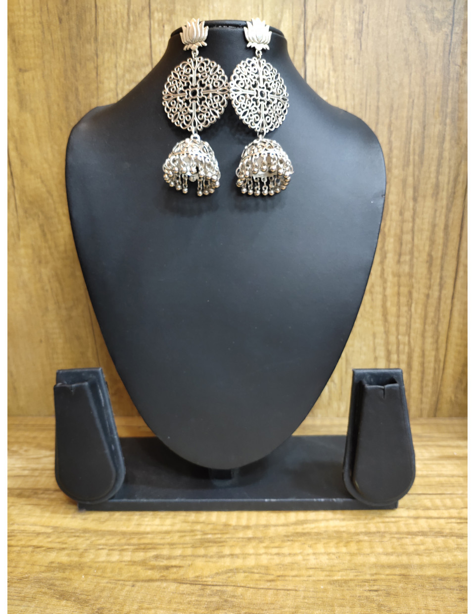 Silver Oxydize Heavy Earrings (RAI10092) Silver Oxydize Heavy Earrings (RAI10092)