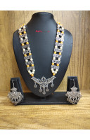 Silver Oxidize Charms With Nice Pendant And Colorful Beads Combine Handcrafted Jewellery (KR21)