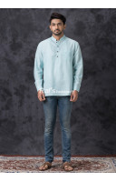 Sky Short Kurta For Men (KR1269) Sky Short Kurta For Men (KR1269)