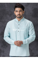 Sky Short Kurta For Men (KR1269) Sky Short Kurta For Men (KR1269)