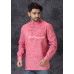 Red Short Kurta For Men (KR1270)