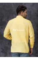 Lemon Yellow Short Kurta For Men (KR1271) Lemon Yellow Short Kurta For Men (KR1271)