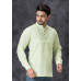 Lime Green Short Kurta For Men (KR1274)