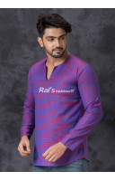 All Over Self Weaving Work Design Short Kurta (KR1296) All Over Self Weaving Work Design Short Kurta (KR1296)
