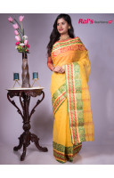 Bengal Traditional Cotton Tant With Contrast Border (MA21A31)