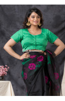 All Over Butta Weaving Green Silk Designer Blouse (KRBL940) All Over Butta Weaving Green Silk Designer Blouse (KRBL940)