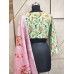All Over Embroidery Worked And Digital Printed Designer Blouse (KRBL682)