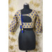 All Over Self Weaving Butta Worked Designer Blouse (KRBL740)