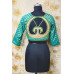 Jade Green Brocade Designer Blouse (KRBL750) Jade Green Brocade Designer Blouse (KRBL750)