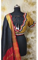 Golden Brocade Designer Blouse (KRBL754) Golden Brocade Designer Blouse (KRBL754)