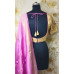 Banarasi Butta Weaving And Embroidery Worked Golden Designer Blouse (KRBL770)
