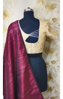 Golden Silk Brocade Designer Blouse (KRBL779)