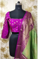 Square Neck Rani Brocade Designer Blouse (KRBL830)