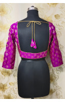 Square Neck Rani Brocade Designer Blouse (KRBL830)
